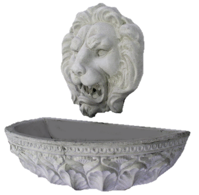 Фонтан настінний "Лев" 1